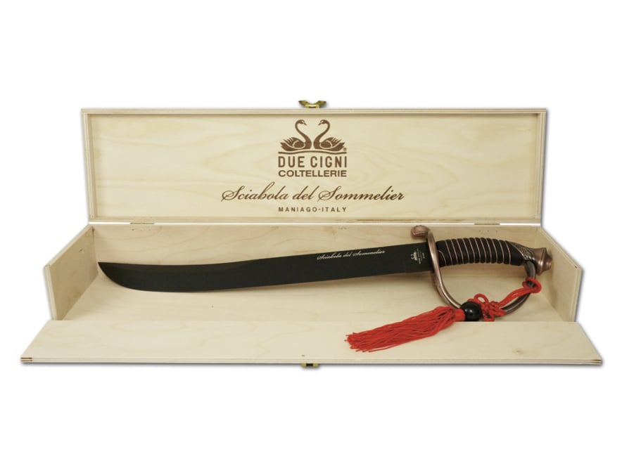 Fox Sciabola Del Sommelier Bronze Sword with Red Tassel