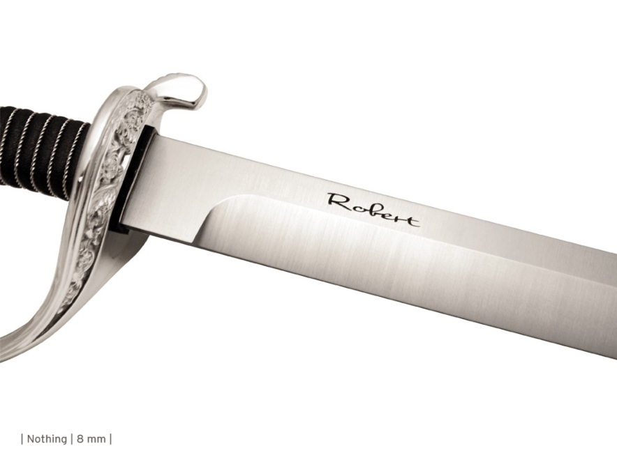 Fox Knives 16 Sciabola Del Sommelier Silver Champagne Sabre - Blade HQ