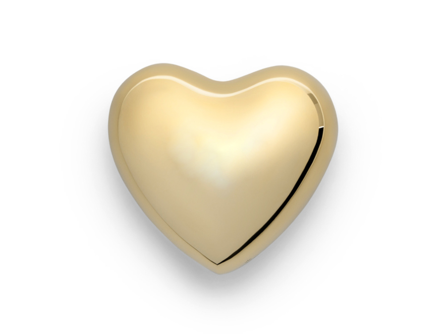 Heart Skultuna 1607 Polished Brass Smallproduct image #1