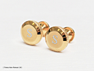 Engraved Cufflinks Skultuna 1607 Icon Model 8 Gold Platedproduct thumbnail #5
