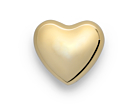 Heart Skultuna 1607 Polished Brass Smallproduct thumbnail #1