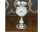 Handmade Pewter Wine Goblet Old English 9 ozproduct thumbnail #2