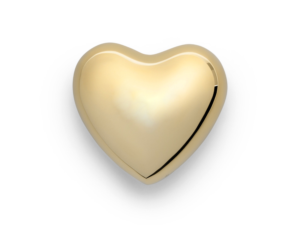 Heart Skultuna 1607 Polished Brass Smallproduct zoom image #1