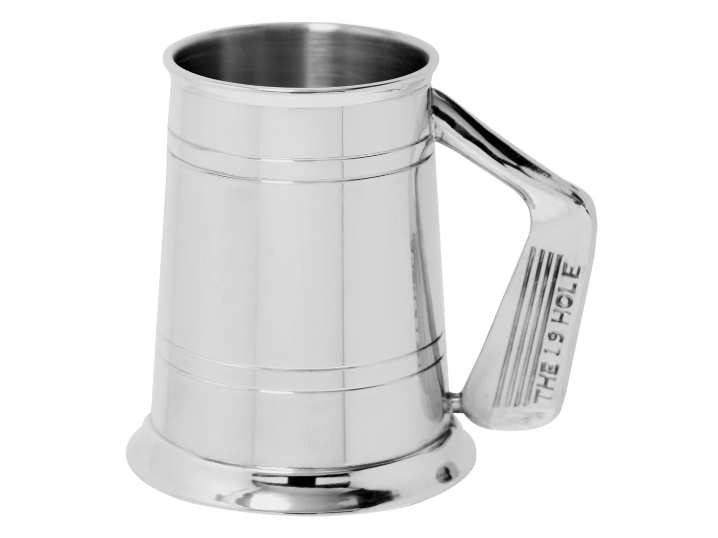 Handmade Pewter Mug Beer Tankard Golf 17 ozproduct zoom image #1