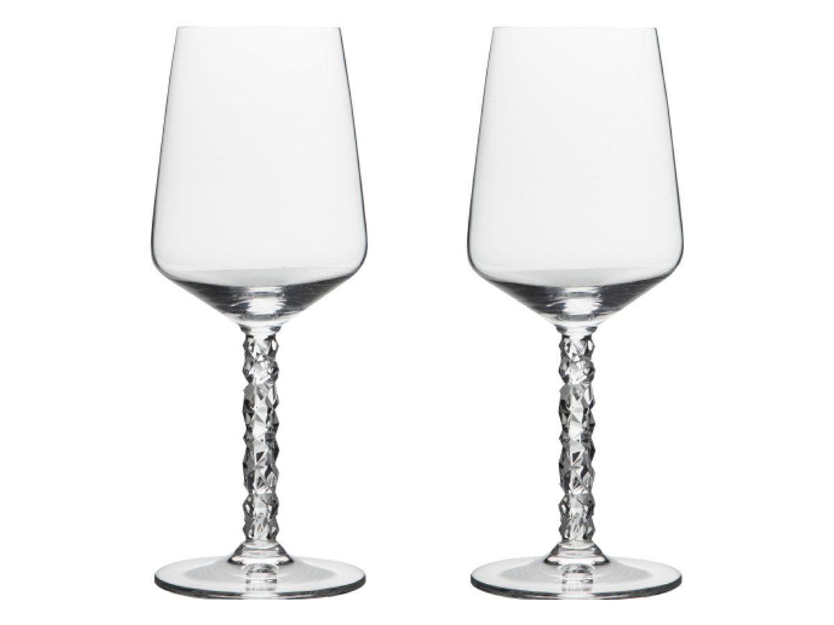 Wine Glasses Orrefors Carat Engraved Set of 2product zoom image #1